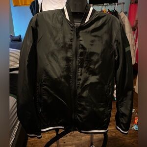 Bomber zip up jacket